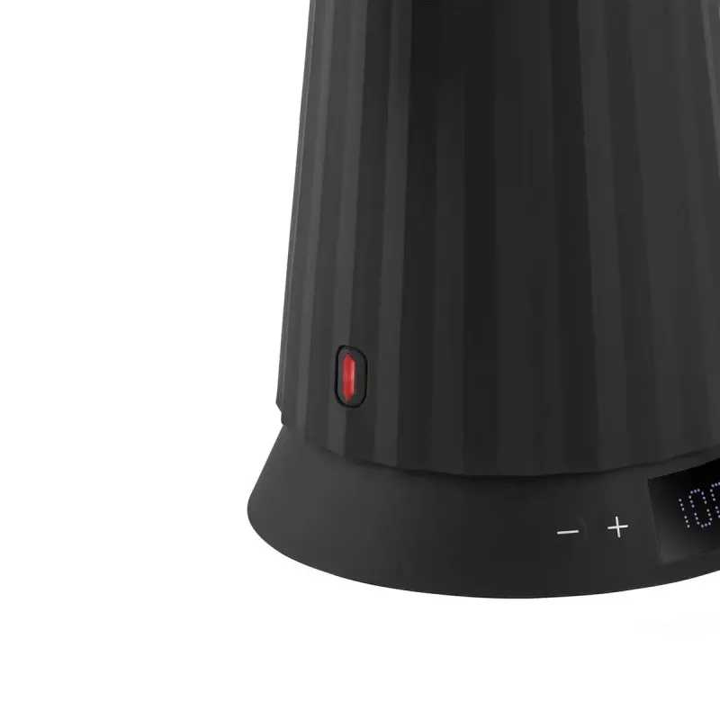 Sähköinen vedenkeitin Alessi 1,0 l 2200 W musta