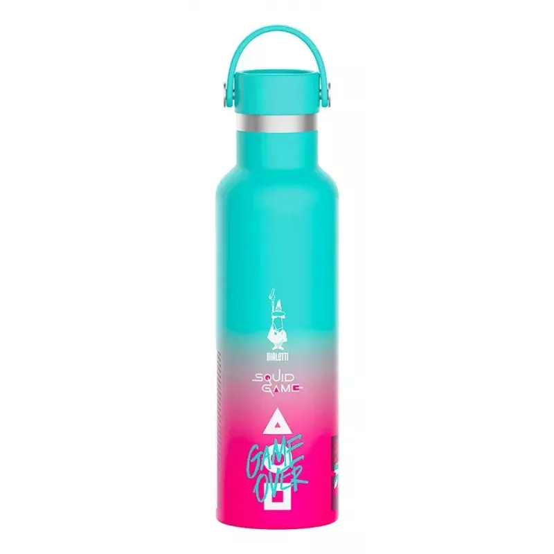 Juomapullo Bialetti SQUID004 600 ml ruostumaton teräs monivärinen