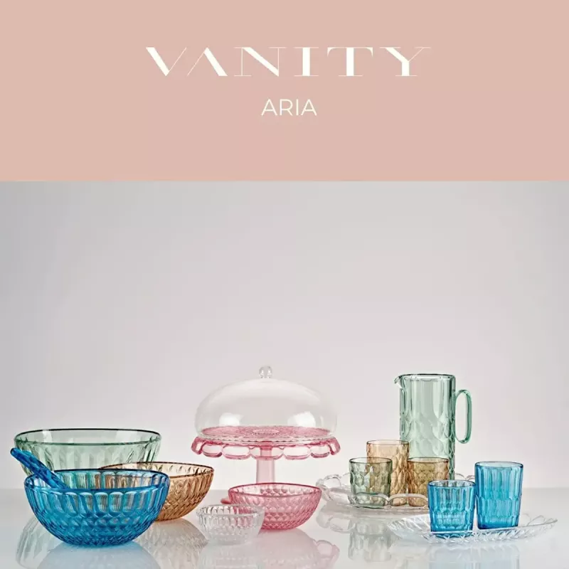 Guzzini Vanity pieni kakkuvati kuvulla, Flamingo Pink