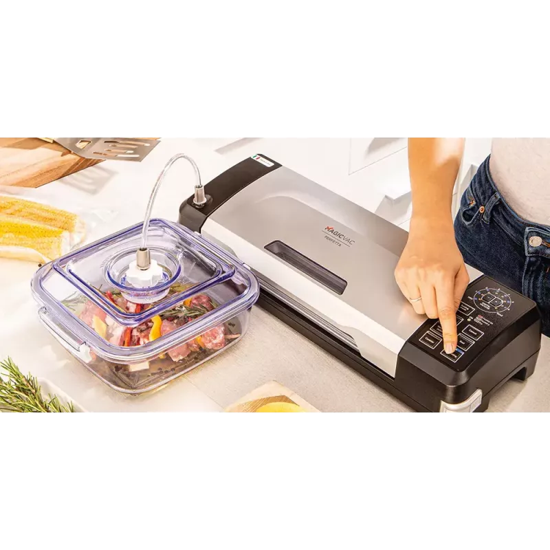Tyhjiöpakastin Magic Vac Perfetta musta harmaa 130W ABS