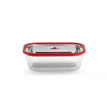 Magic Vac ACO1138 -säilytysastia, suorakaiteen muotoinen, 1,9 l, läpinäkyvä, 235×184×83 mm