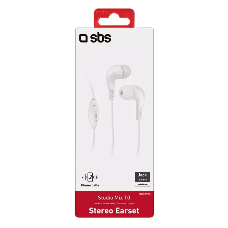 SBS In-Ear -kuulokemikrofoni stereo-studio Mix 10