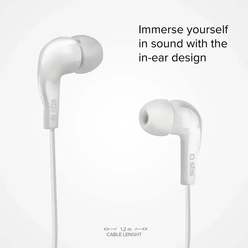 SBS In-Ear -kuulokemikrofoni stereo-studio Mix 10