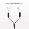 SBS Audio -stereoäänikaapeli 3,5 mm plugi jakajalla
