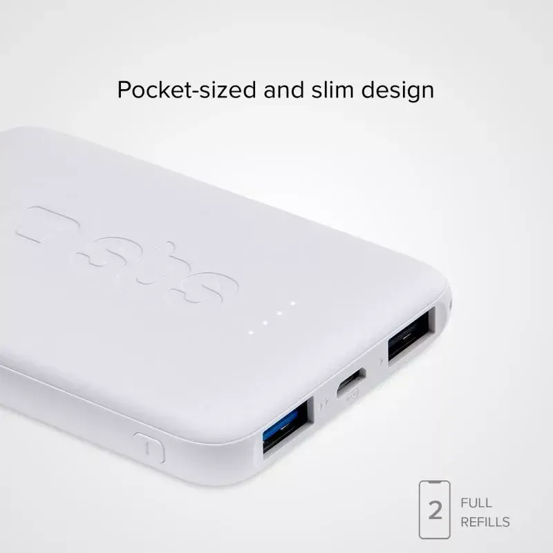 SBS -varavirtalähde 5000 mAh, 5000 mAh akkukapasiteetti
