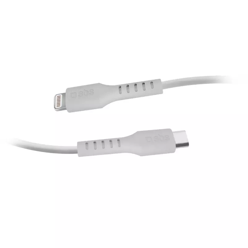 Lightning - USB-C -kaapeli SBS Mobile TECABLELIGTC2W — 2 m, valkoinen