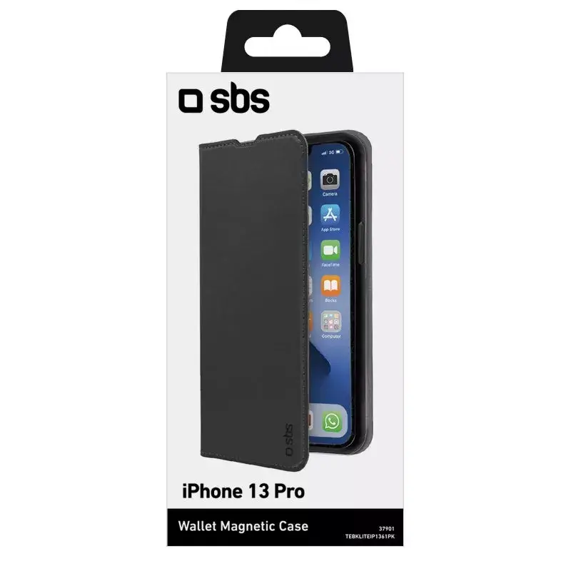 SBS TEBKLITEIP1361PK -lompakkokotelo iPhone 13 Pro -puhelimeen