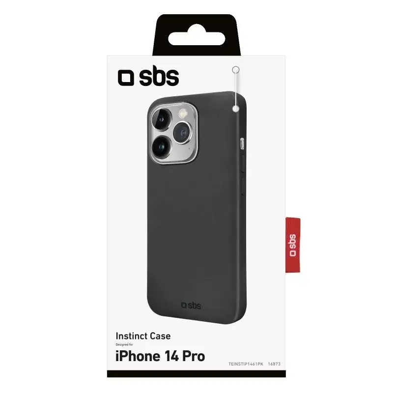 SBS TEINSTIP1461PK -kuori iPhone 14 Pro -puhelimeen 15,5 cm musta