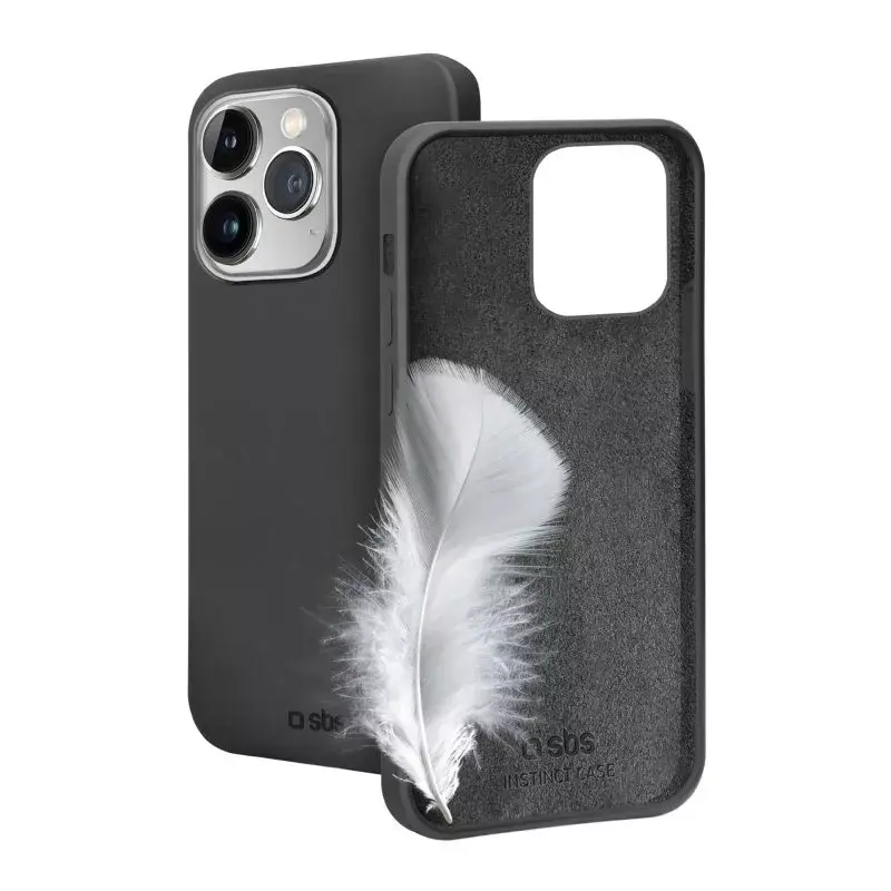 SBS TEINSTIP1461PK -kuori iPhone 14 Pro -puhelimeen 15,5 cm musta