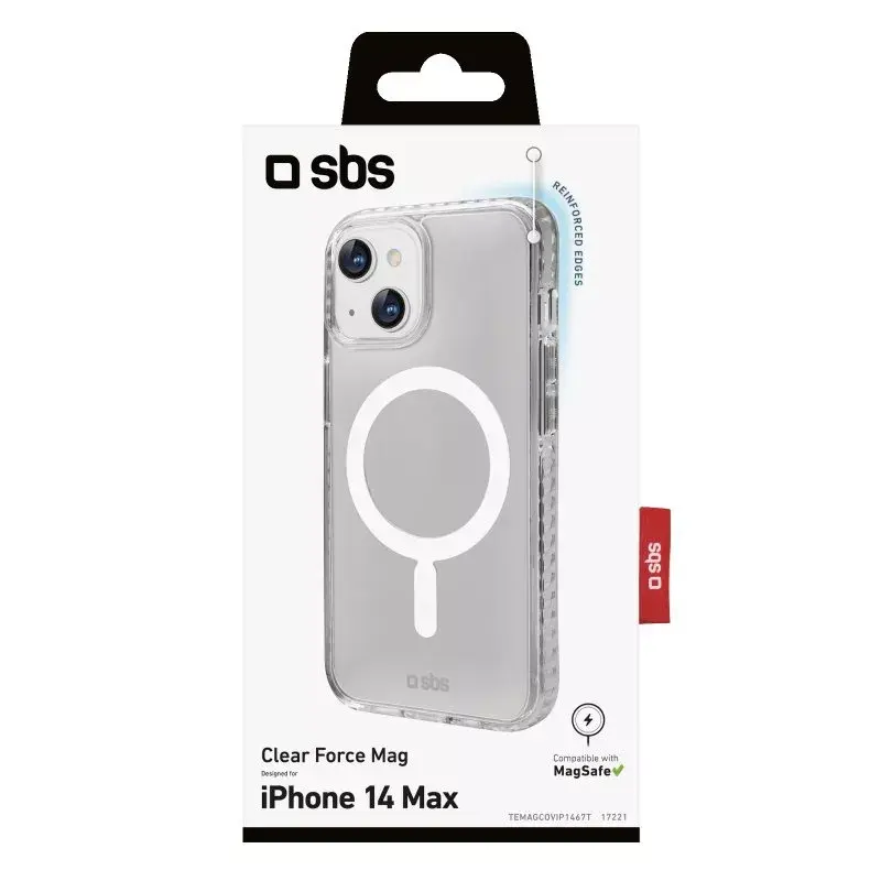 SBS TEMAGCOVIP1467T kuori iPhone 14 Plus 17 cm läpinäkyvä