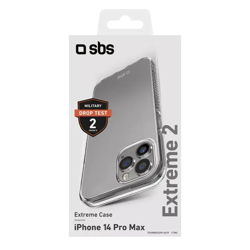 SBS TEUNBKEX2IP1467P kuori iPhone 14 Pro Max 17 cm läpinäkyvä