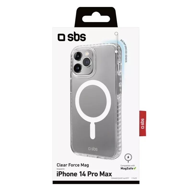 SBS TEMAGCOVIP1467PT kuori iPhone 14 Pro Max 17 cm läpinäkyvä