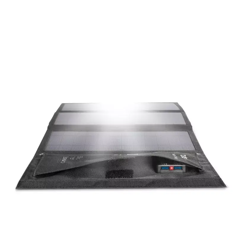 SBS TESOLARCHG21W aurinkopaneeli 21W USB 5V 2.1A musta