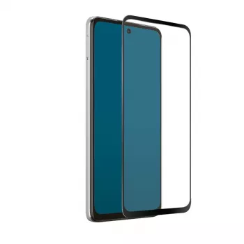 SBS näytönsuojakalvo Motorola Moto G23 karkaistu lasi musta