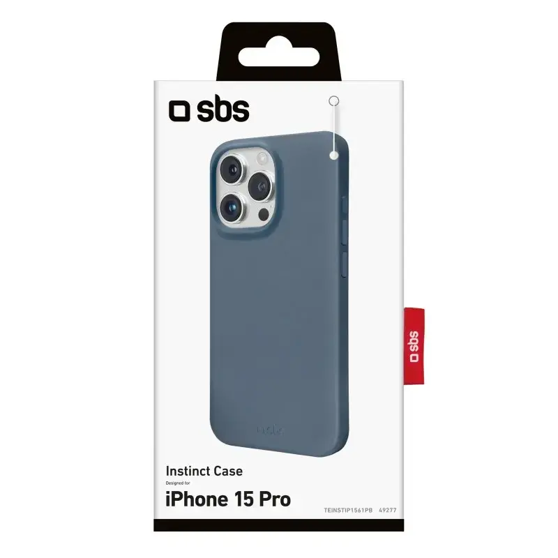 SBS TEINSTIP1561PB kuori iPhone 15 Pro 15,5 cm sininen