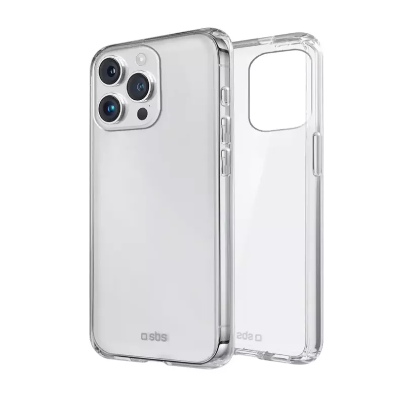 SBS TESKINIP1561PT kuori iPhone 15 Pro 15,5 cm läpinäkyvä