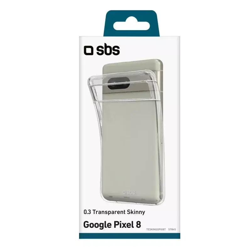 SBS TESKINGOPIX8T kotelo Google Pixel 8 15,8 cm läpinäkyvä