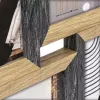 Kuvakehyssarja ZEP Vercelli musta ruskea MDF 535x320 mm