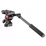 Manfrotto MVH400AH jalustapää musta alumiini 1/4