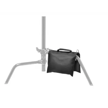 Manfrotto G100-2 valokuvausstudion jalustan lisävaruste — musta, enimmäiskuorma 6 kg, paino 210 g