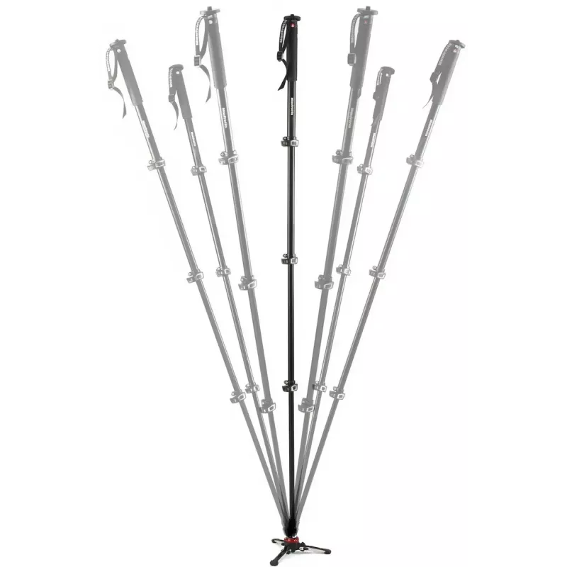 Manfrotto MVMXPRO500 monopodi alumiini musta