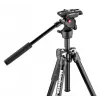 Manfrotto MK290LTA3-V jalusta yleiskäyttöön 3 jalkaa musta