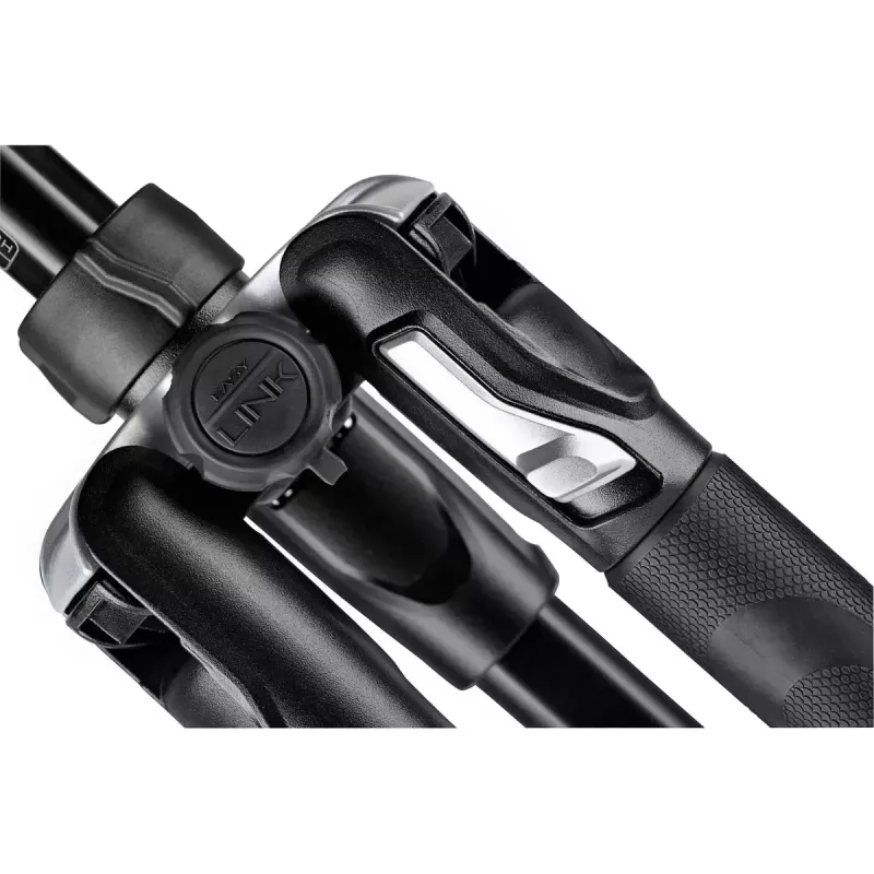 Manfrotto MKBFRLA4BK-BH jalusta 3 jalkaa musta hopea