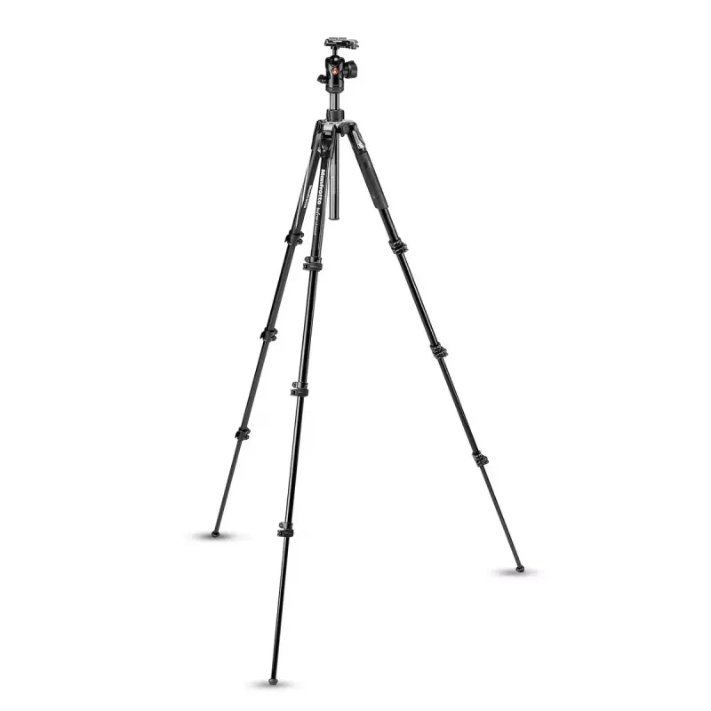 Manfrotto MKBFRLA4BK-BH jalusta 3 jalkaa musta hopea