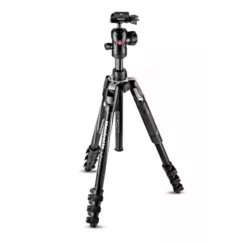 Manfrotto MKBFRLA4BK-BH jalusta 3 jalkaa musta hopea
