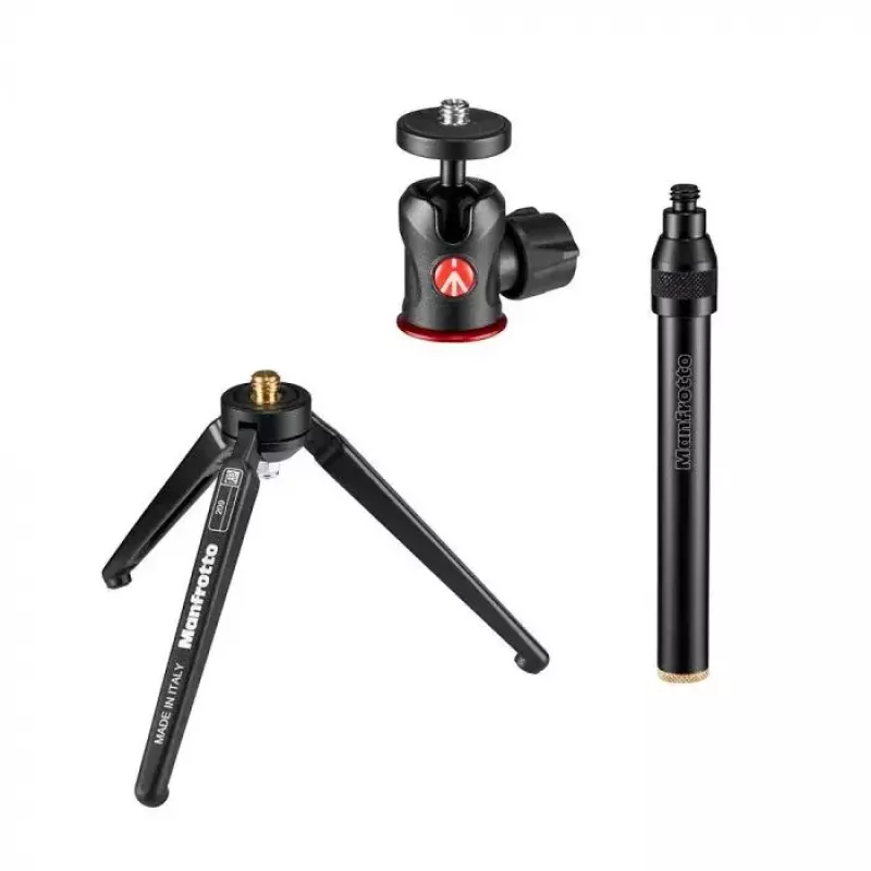 Manfrotto 209,492LONG-1 jalusta 3 jalkaa musta 35,5 cm enimmäiskorkeus