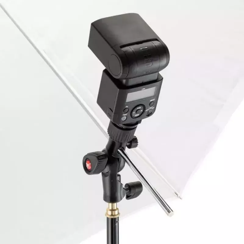 Manfrotto MLH1HS-2 kylmäkenkäinen kallistuspää valonivelellä ja sateenvarjokiinnikkeellä