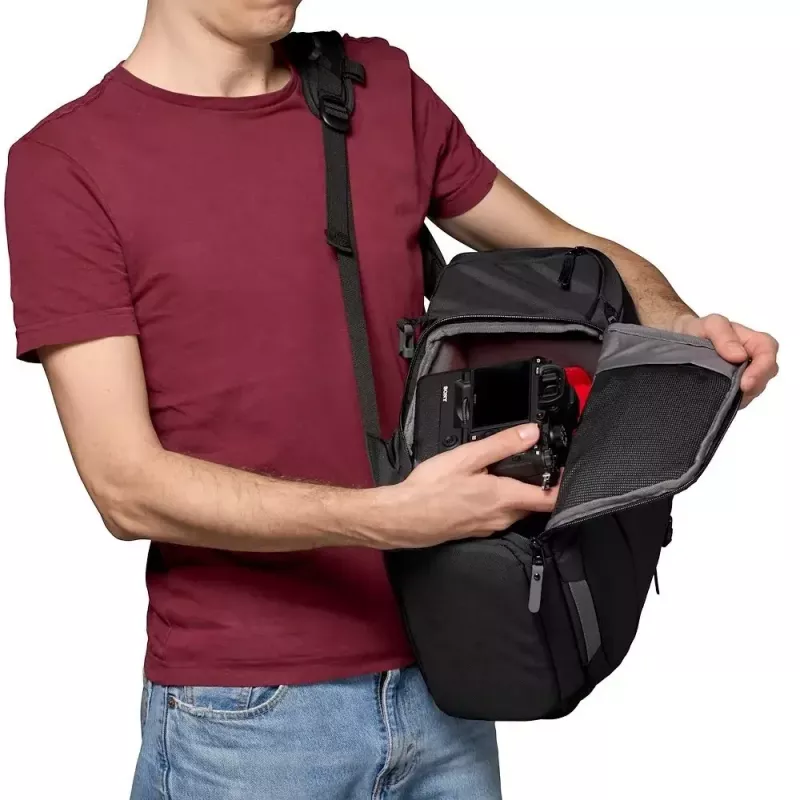Manfrotto MB MA3-BP-FM reppu yleiskäyttöön musta