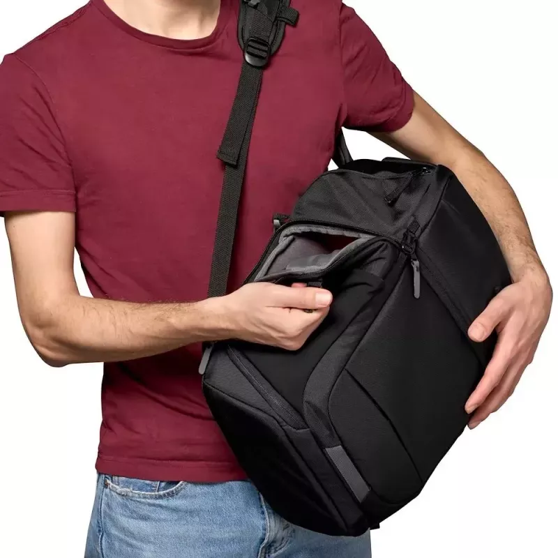 Manfrotto MB MA3-BP-FM reppu yleiskäyttöön musta