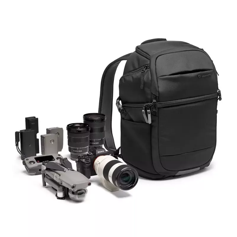 Manfrotto MB MA3-BP-FM reppu yleiskäyttöön musta