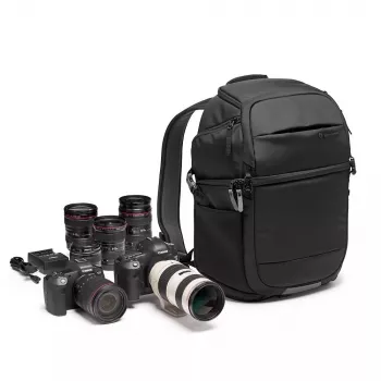 Manfrotto MB MA3-BP-FM reppu yleiskäyttöön musta