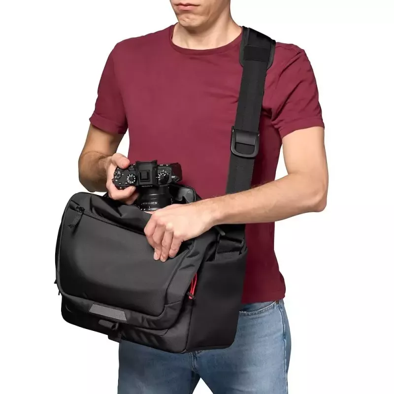 Messenger-laukku Manfrotto MB MA3-M-M musta Universal olkahihna