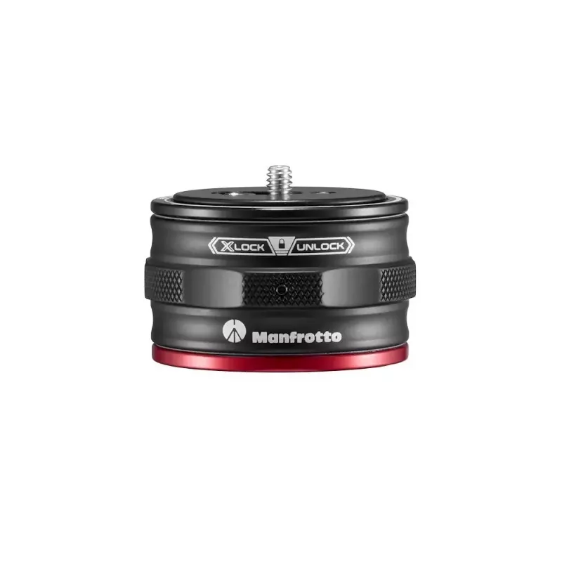 Jalusta Manfrotto MVAQR-BASE musta alumiini 20 kg kantavuus