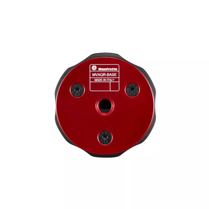 Jalusta Manfrotto MVAQR-BASE musta alumiini 20 kg kantavuus