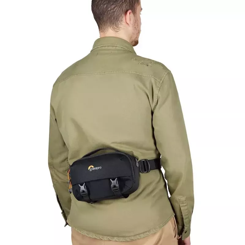 Sling-laukku Lowepro Trekker Lite HP 100 musta olkahihna
