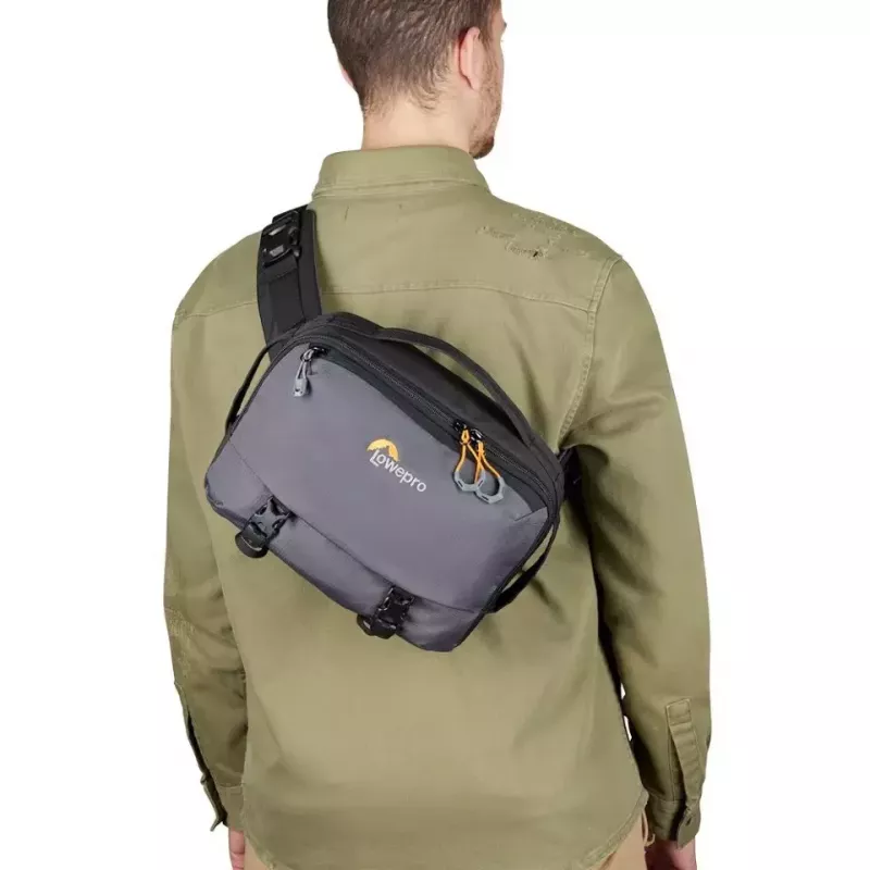 Sling-laukku Lowepro LP37468-PWW harmaa olkahihna 1 ulkotasku