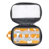 Lowepro GearUp Pouch Mini laukku nailon polyesteri ripstop harmaa oranssi
