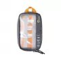 Lowepro GearUp Pouch Mini laukku nailon polyesteri ripstop harmaa oranssi