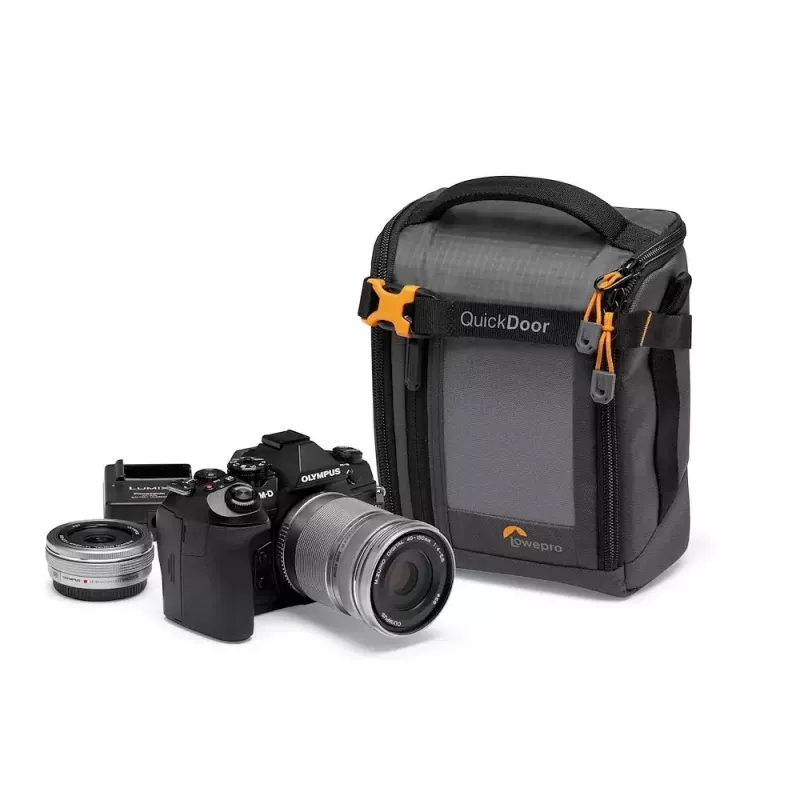 Kompakti kotelo Lowepro GearUp Creator Box M II musta harmaa