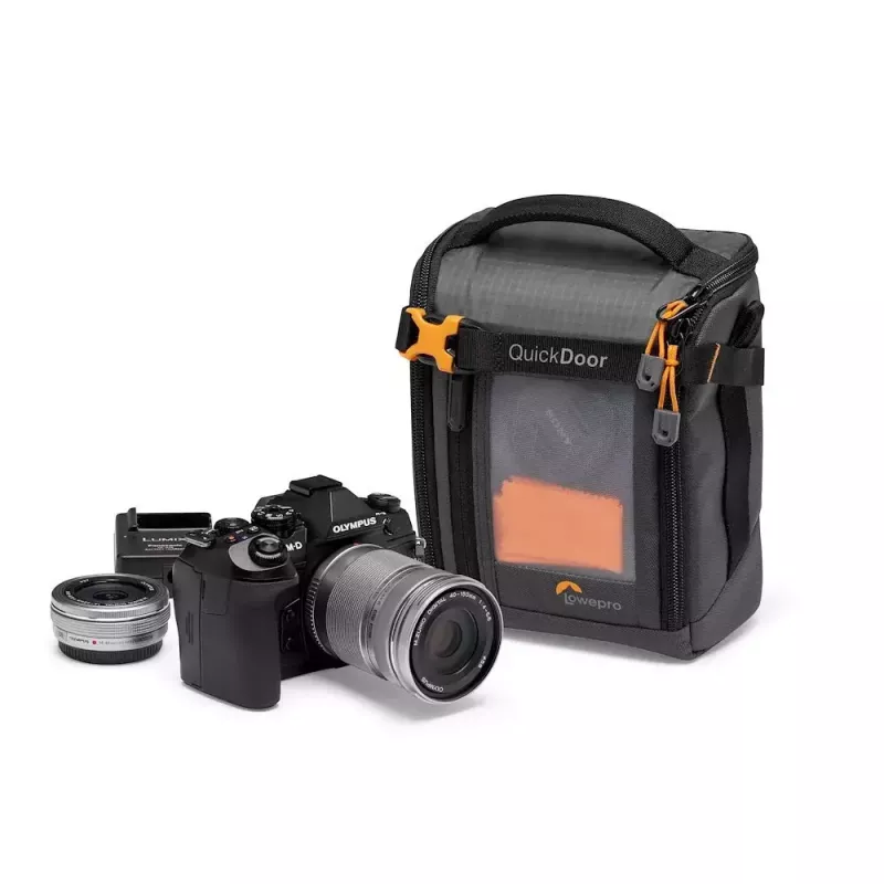 Kompakti kotelo Lowepro GearUp Creator Box M II musta harmaa