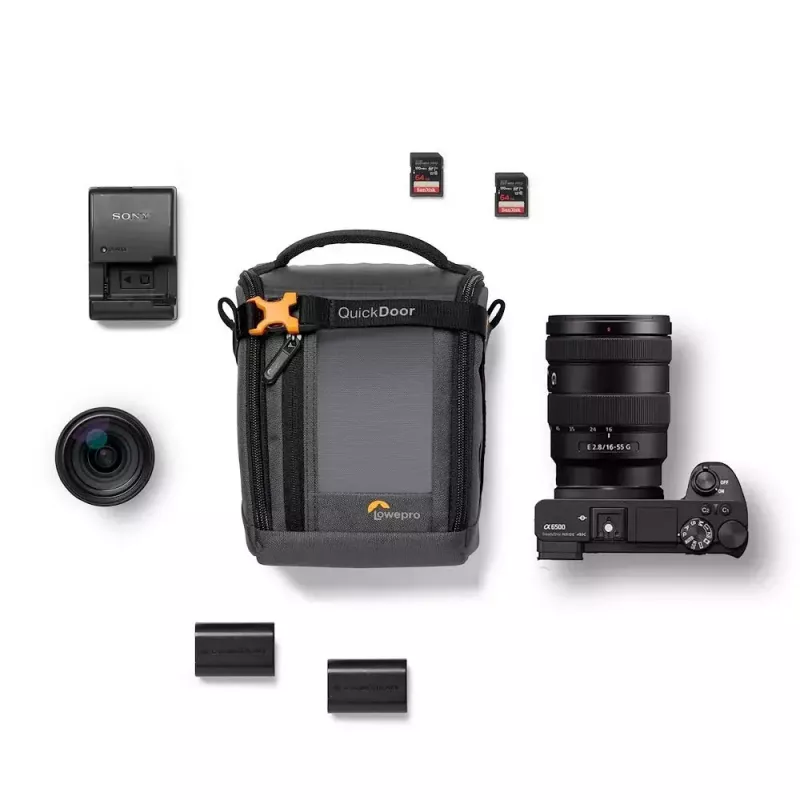 Kompakti kotelo Lowepro GearUp Creator Box M II musta harmaa