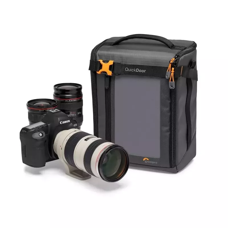 Kompakti laukku Lowepro GearUp Creator Box XL II musta harmaa