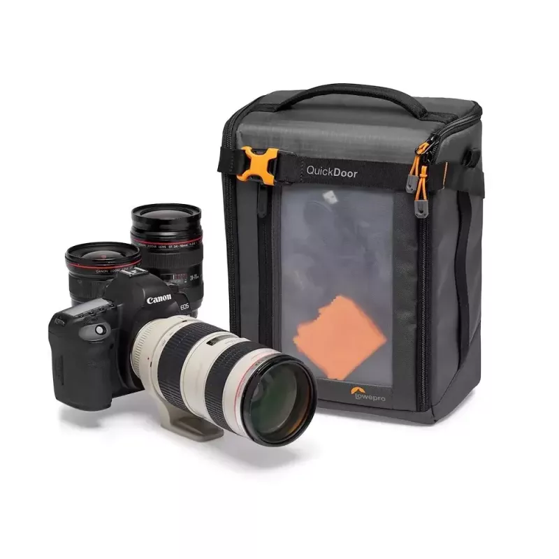 Kompakti laukku Lowepro GearUp Creator Box XL II musta harmaa