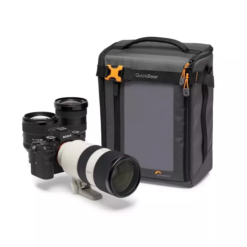 Kompakti laukku Lowepro GearUp Creator Box XL II musta harmaa