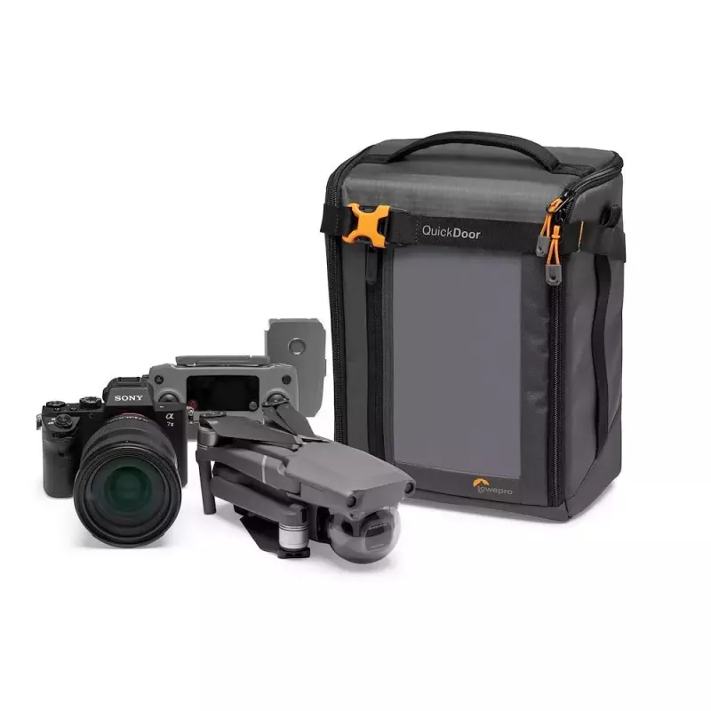 Kompakti laukku Lowepro GearUp Creator Box XL II musta harmaa