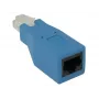 CradlePoint Rollover-sovitin RJ45, sininen – RJ45-RJ45-konsolikaapeli